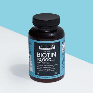 Biotin + Amla 10000mcg Capsules