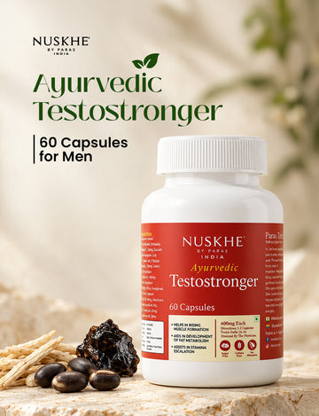 Ayurvedic Testostronger | Kaunch x Safed Musli Complex | 60 Capsules for Men
