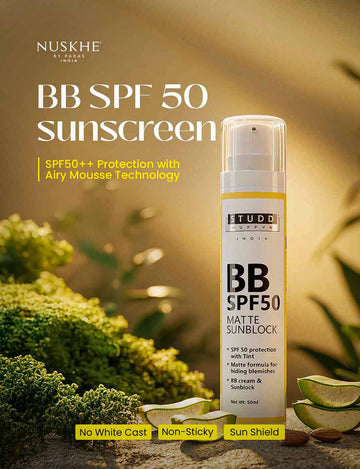BB SPF 50 sunscreen