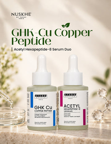 GHK-Cu Copper Peptide + Acetyl Hexapeptide-8 Serum Duo