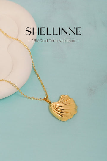 SHELLINNE – 18K Gold Tone Plated Necklace