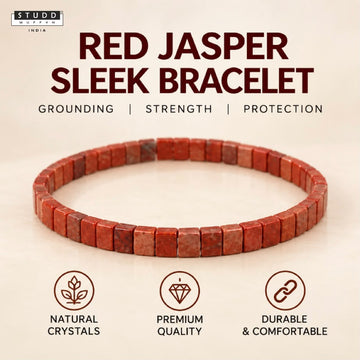 Red Jasper Sleek Bracelet