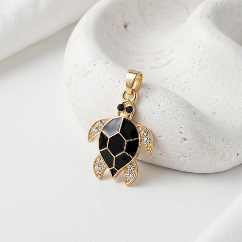 Black Turtle Pendant