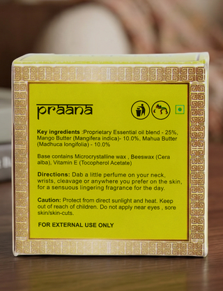 Praana Solid Perfume * For Men & Women