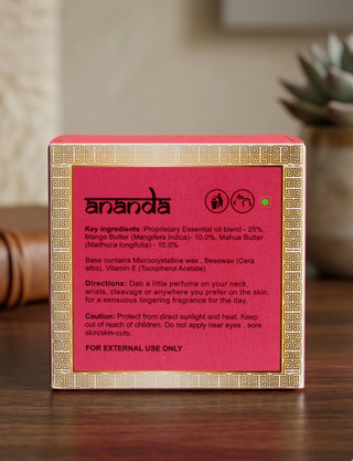 Ananda Solid Perfume * For Men & Women