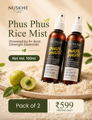 Ayurvedic Phus Phus Rice Hair Mist - Pack of 2