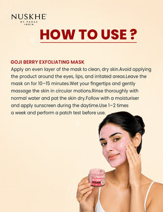 GOJI Berry Exfoliating Mask