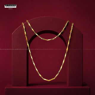 Golden Rice Chain - 24K Gold Tone Plated