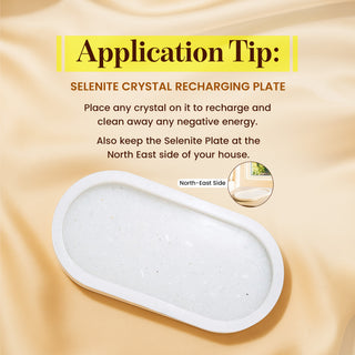 Selenite Crystal Recharging Plate