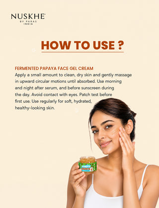 Fermented Papaya Face Gel Cream