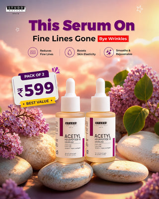 Acetyl Hexapeptide-8 Serum | Fine Line & Wrinkle Smoothing Care (30ml) [ Pack of 2 ]
