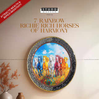 7 Symbolic-Rainbow Horses of Harmony [Round Shape]
