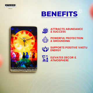 7 Running Rainbow Horses Richie Rich Clock