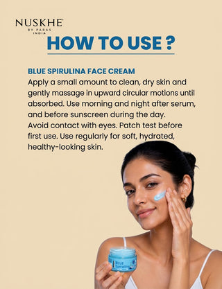 Blue Spirulina Face Cream