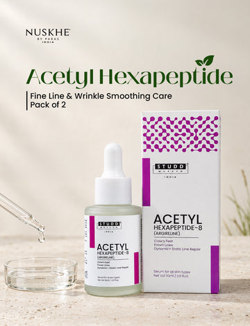 Acetyl Hexapeptide-8 Serum | Fine Line & Wrinkle Smoothing Care (30ml) [ Pack of 2 ]