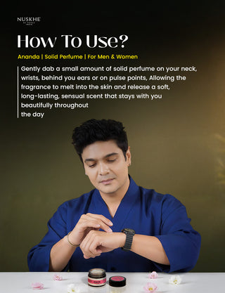 Ananda Solid Perfume * For Men & Women