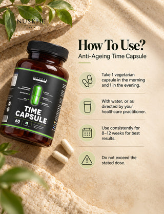 Anti-Ageing Time Capsule | 60 Capsules for Men & Women