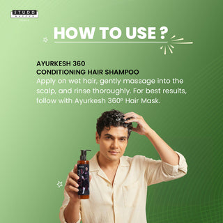 Ayurkesh 360 I Conditioning Hair Shampoo 【99】