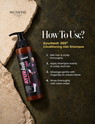 Ayurkesh 360 I Conditioning Hair Shampoo