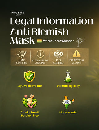 Ayurvedic Anti Blemish Mask