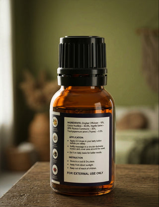 Ayurvedic Nabhi Chikitsa | Digestion Boosting Navel Oil