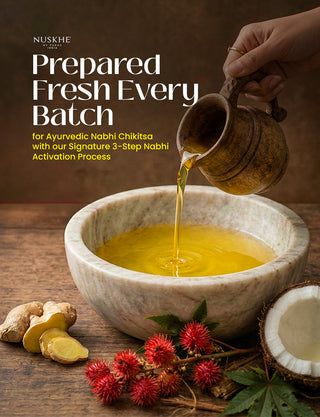 Ayurvedic Nabhi Chikitsa | Digestion Boosting Navel Oil