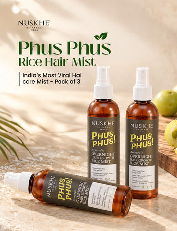 Ayurvedic Phus Phus Rice Hair Mist - Pack of 3