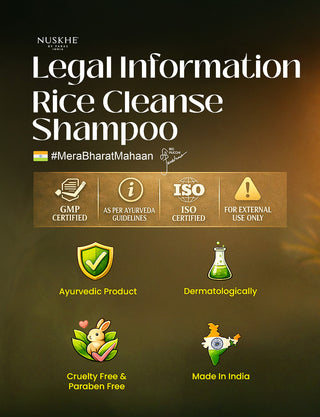 Ayurvedic Rice Water Conditioning Shampoo