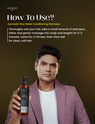Ayurvedic Rice Water Conditioning Shampoo