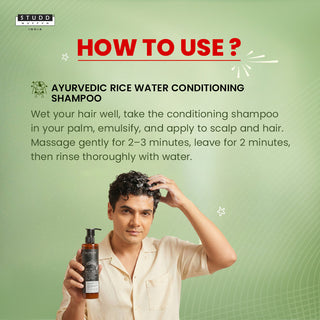 Ayurvedic Rice Water Conditioning Shampoo