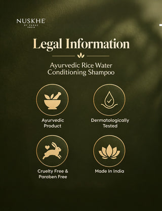Ayurvedic Rice Water Conditioning Shampoo (60 ml)