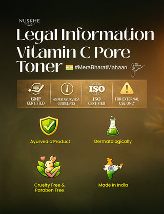Ayurvedic Vitamin C Pore Minimising Toner