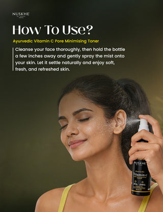 Ayurvedic Vitamin C Pore Minimising Toner