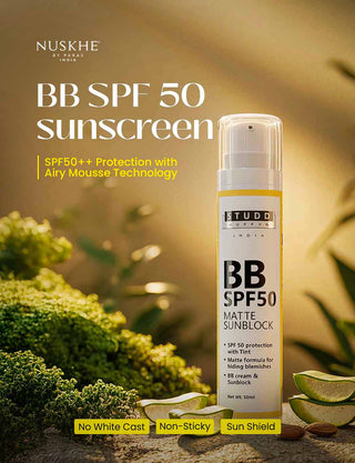 BB SPF 50 sunscreen