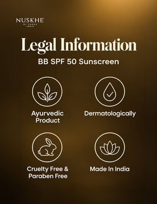 BB SPF 50 sunscreen