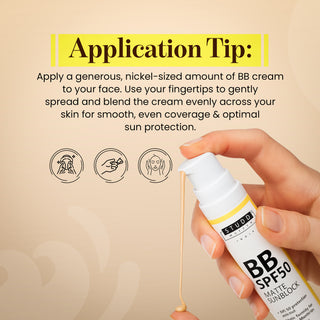BB SPF 50 sunscreen