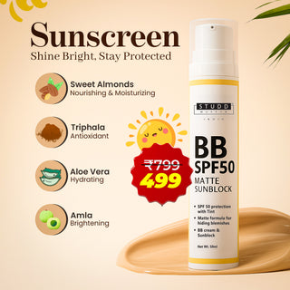 BB SPF 50 sunscreen