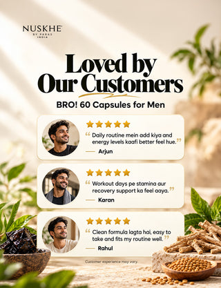 Shilajit x Ashwagandha Complex | BRO! 60 Capsules for Men