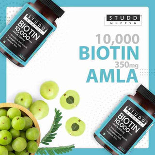 Biotin + Amla 10000mcg Capsules