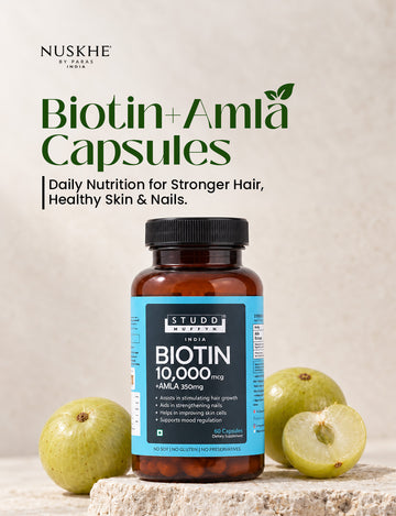 Biotin + Amla 10000mcg [60 Capsules]