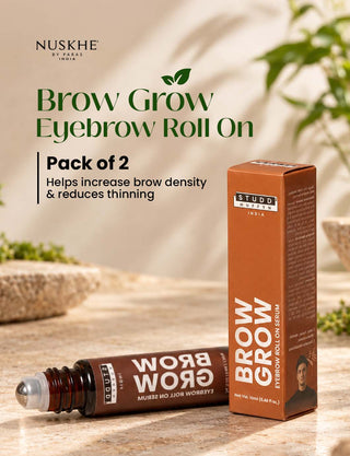 Brow Grow Eyebrow Roll On [Pack of 2]