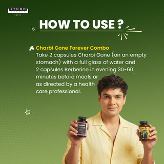 Charbi Gone Forever Combo [60 capsules]