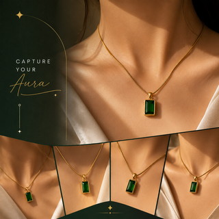 GREEN EMERALD PENDANT