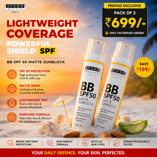 BB SPF 50 sunscreen [Pack of 2]