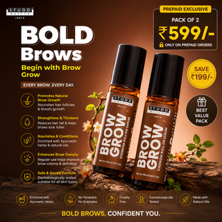 Brow Grow Eyebrow Roll On [Pack of 2]