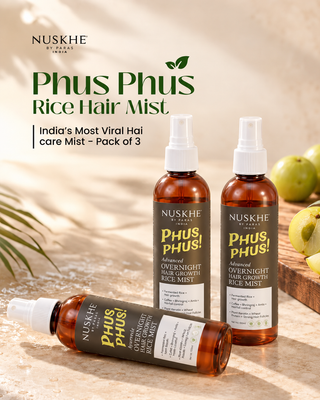Ayurvedic Phus Phus Rice Hair Mist - Pack of 3