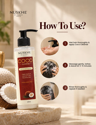 Coco Cleanse Anti-Dandruff Shampoo