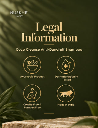 Coco Cleanse Anti-Dandruff Shampoo