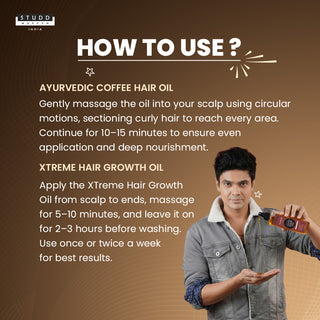 Coffee Hair Oil & Xtreme Hair Oil