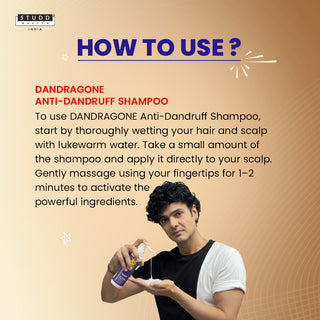 DANDRAGONE  I Anti-Dandruff Shampoo [ 200ml ]